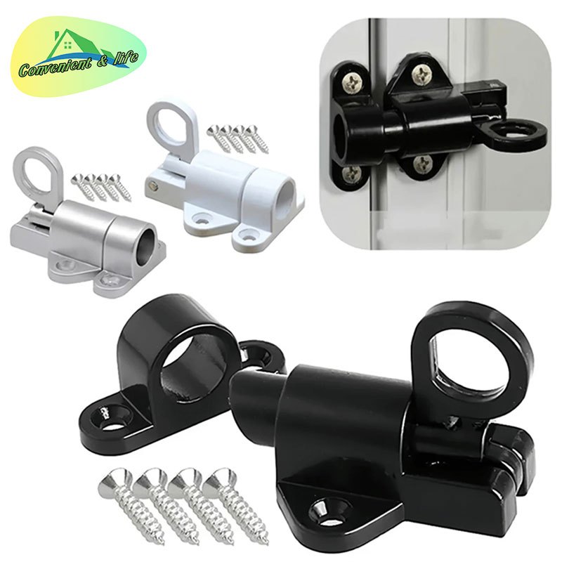 Aluminum Alloy Security Automatic Window Gate Lock Spring Bounce Door ...
