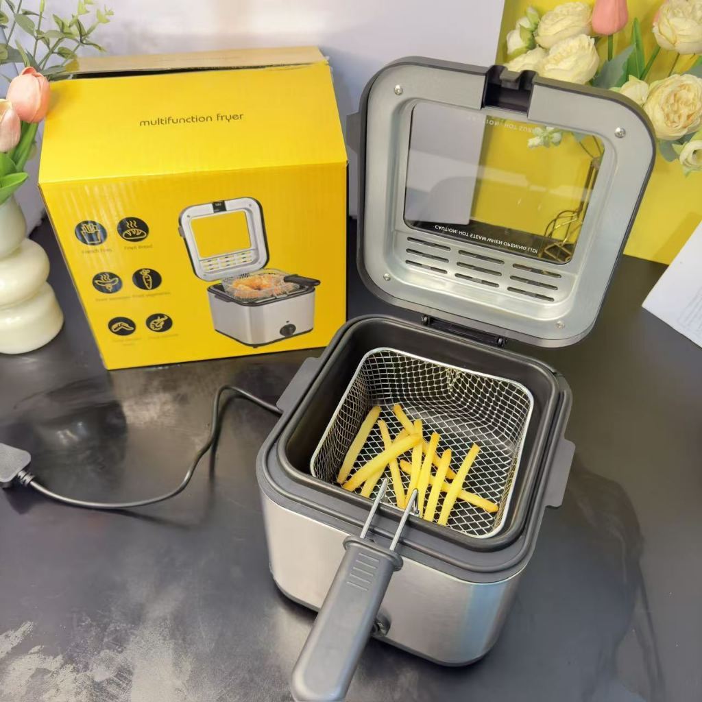 Electric Deep Fryer for business 3L Air Fryer Smart Controls electric ...