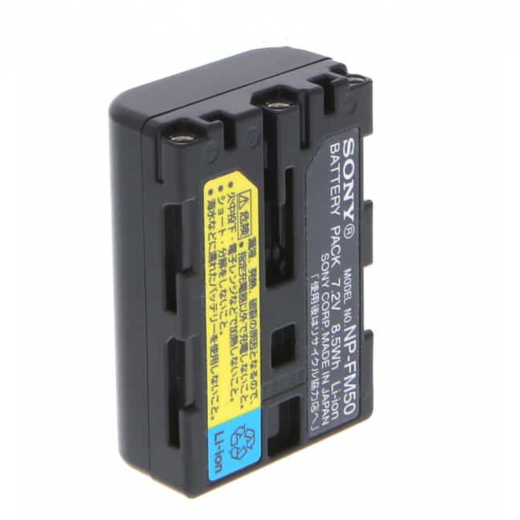 Caricatore Rapido BC-VM50 Per Batterie Sony NP-FM50/FM30/FM55H, Con Display LCD, Per Videocamere E Fotocamere - 3