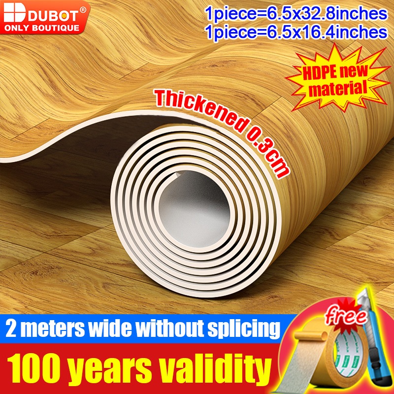 DUBOT linoleum rubberized makapal 2 meters wide without splicing floor ...