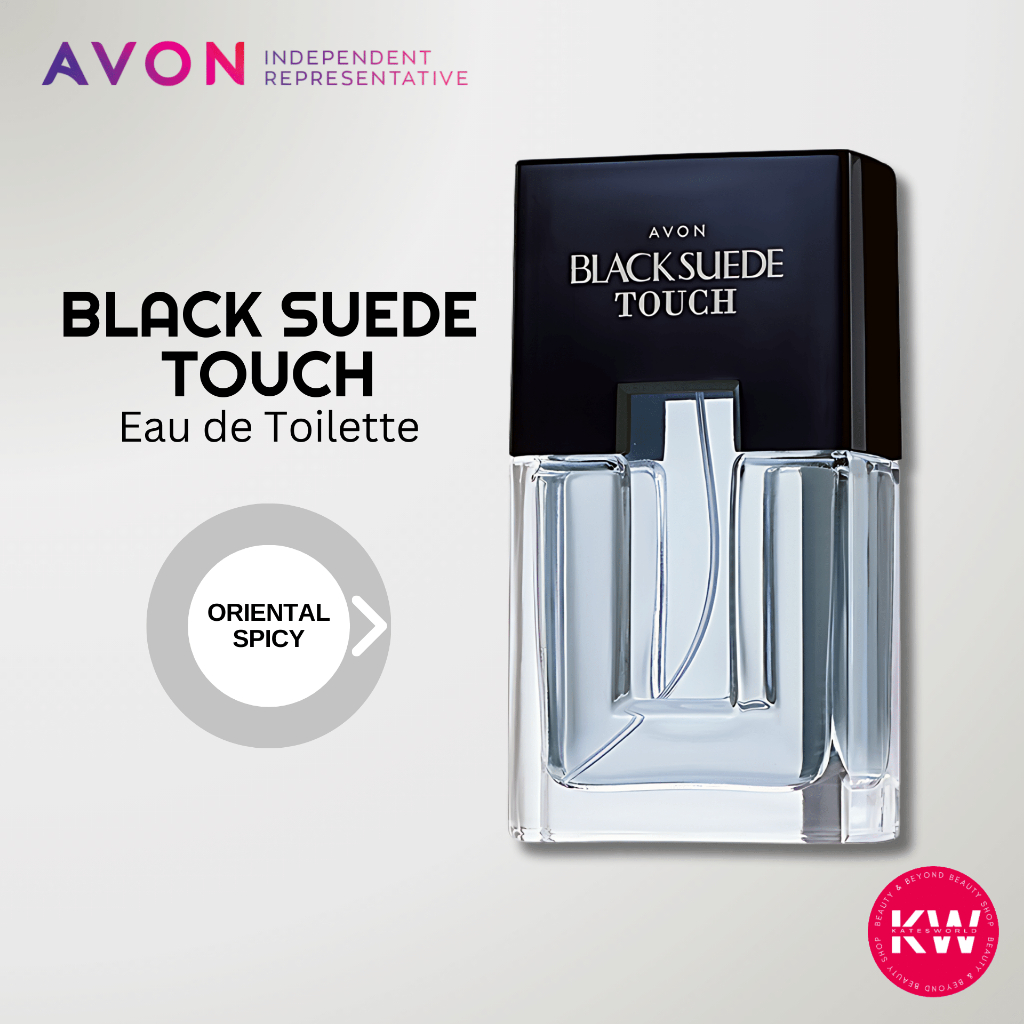 AVON Black Suede Eau De Toilettes 100ml (Secret, Intense, Classic, Touch,  Essential, Leather, Hot)k