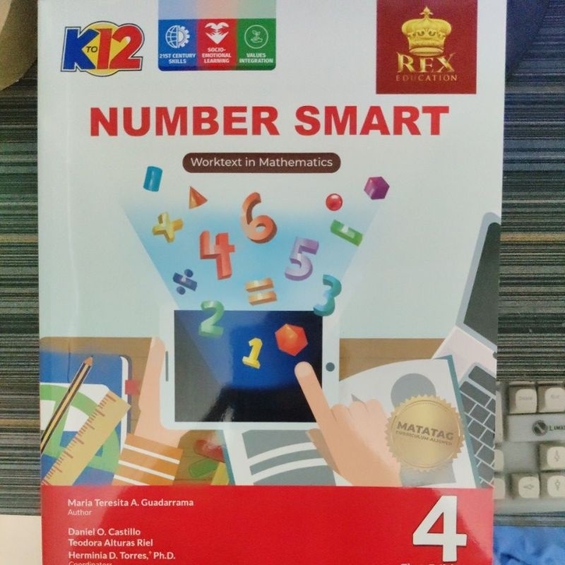 NUMBER SMART 4 2024 MATATAG EDITION WORKTEXT IN MATHEMATICS | Shopee ...