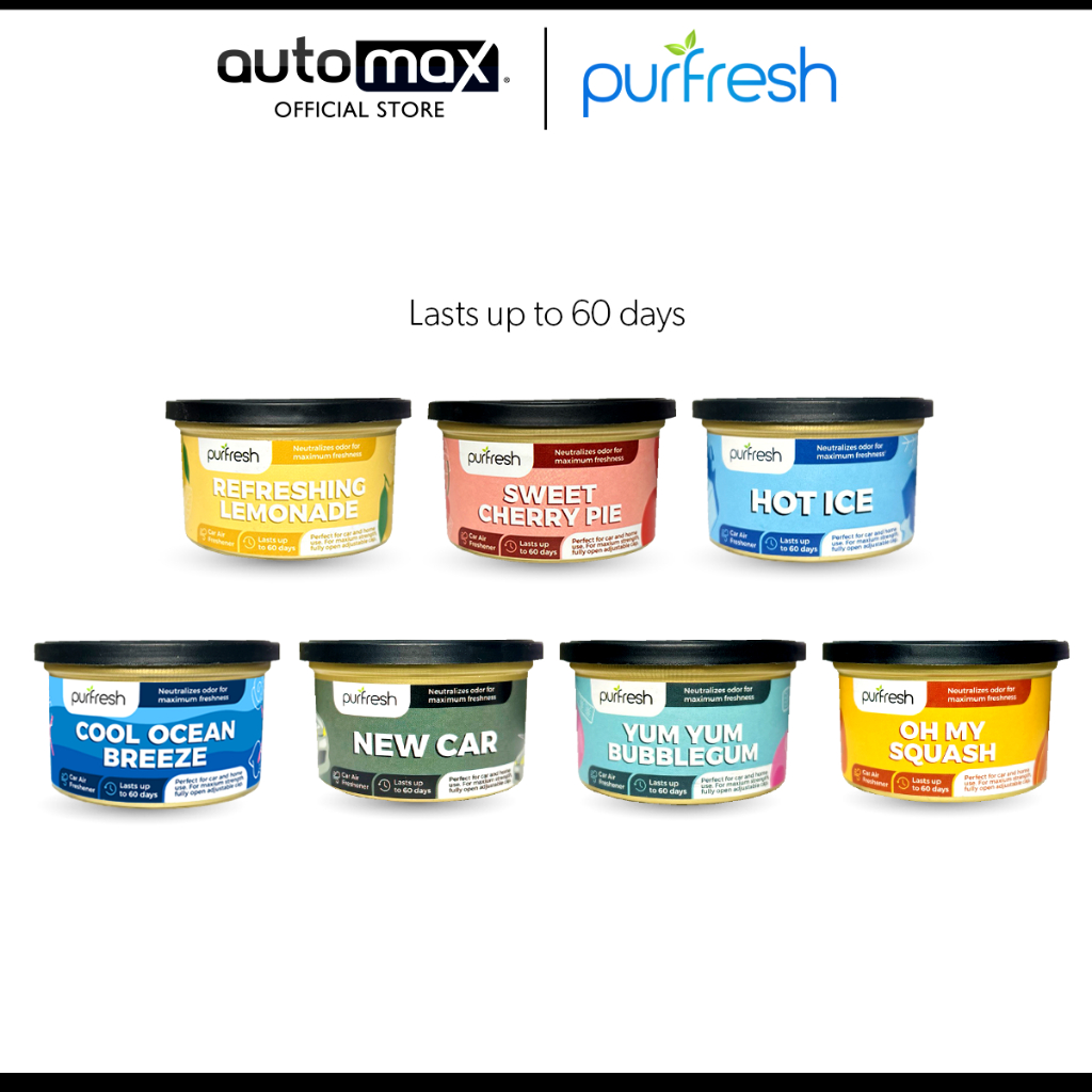 Purfresh Organic Pads Air Freshener for Home, Office, Car - Hot Ice ...