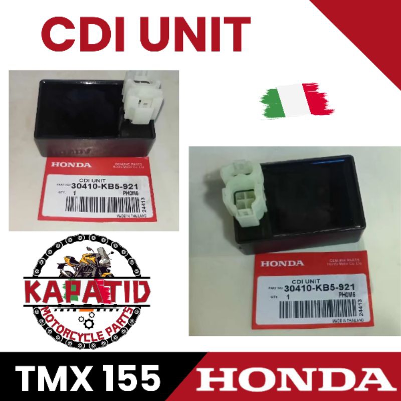 CDI unit for Honda ( TMX 155 ) - heavy duty with 3pin - Honda Genuine ...
