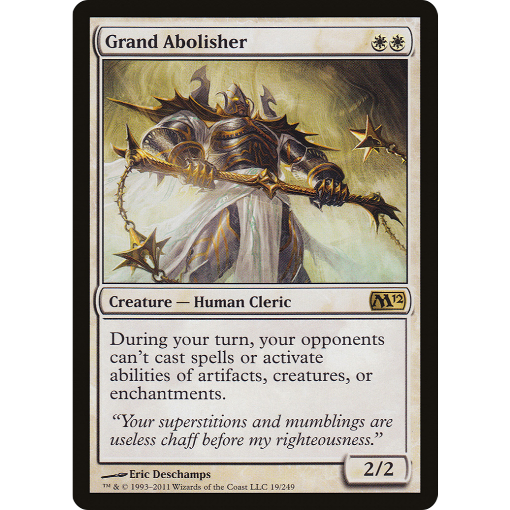 Grand Abolisher M12 Highly Rated Proxy (Sticker is already put on Card ...
