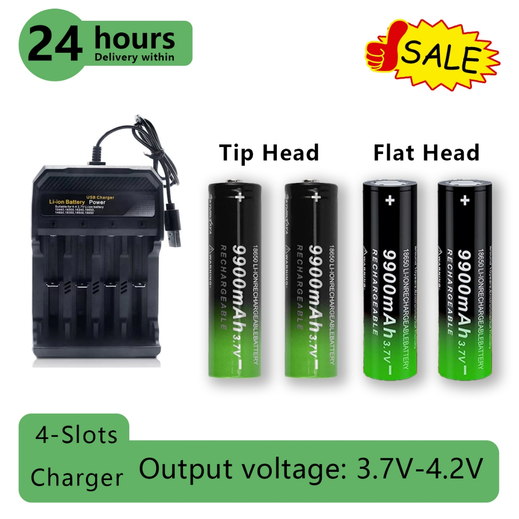 18650 Battery Charger 2 Bay,Universal Charger LCD Display For Rechargeable Batteries 18650 26650 14500 16340 18500 21700 18500, Li-ion Batteries - View #6