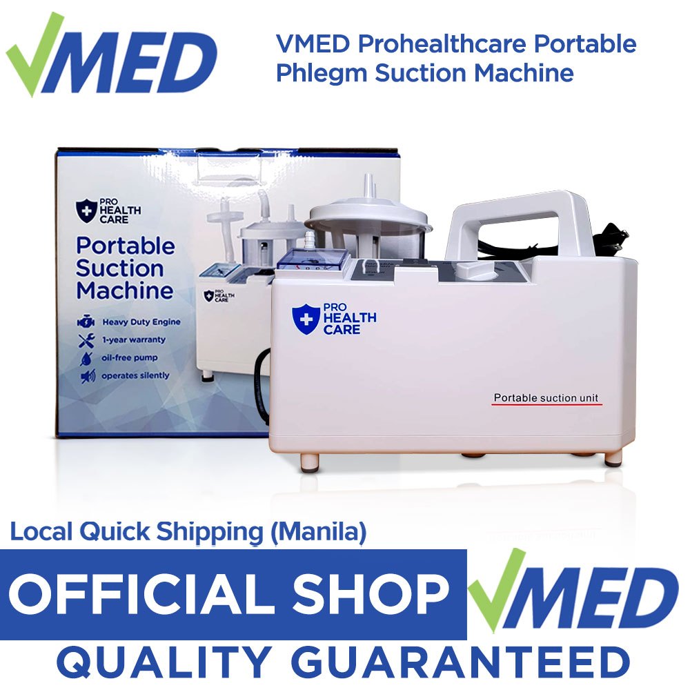 VMED Prohealthcare Portable Suction Machine | Shopee Philippines