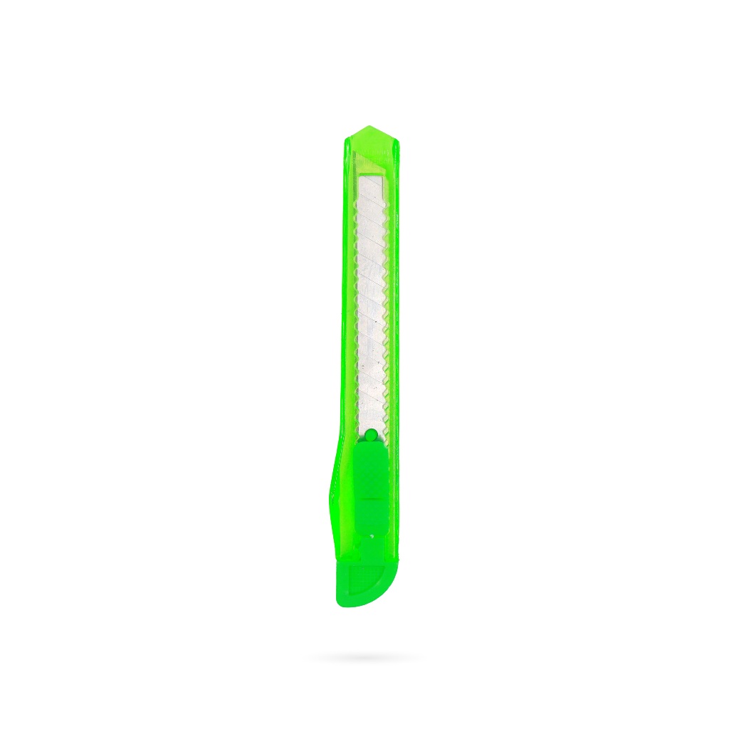 SILO Ordinary Cutter Knife Transparent Color Small T912 9mm | Shopee ...