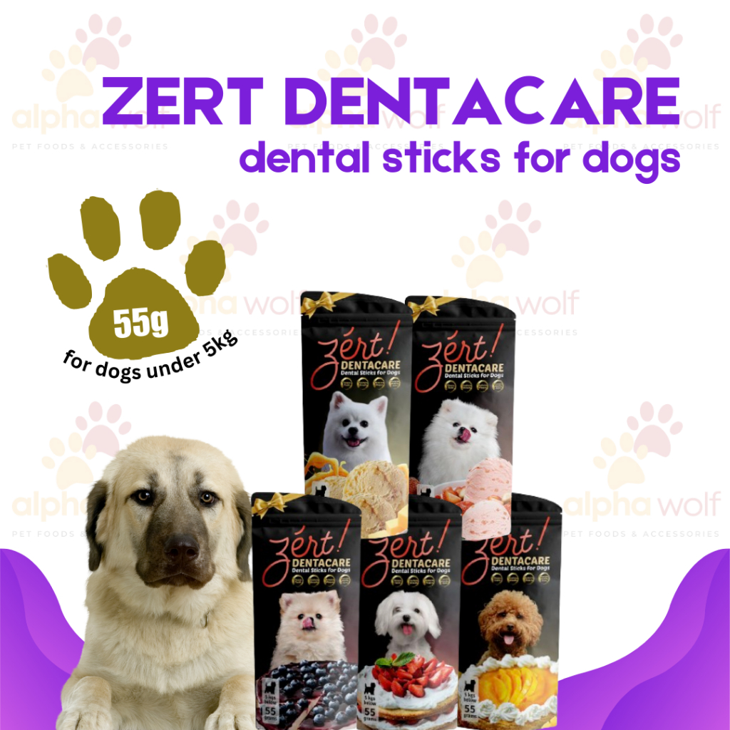 Zert Dentacare 7 stick 55g for Small Breed | Shopee Philippines