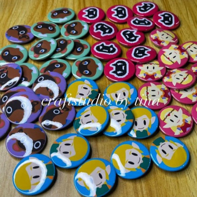 PERSONALIZED BUTTON PINS 32mm (1.25”) 30pcs. 40pcs. 50pcs. | Shopee ...