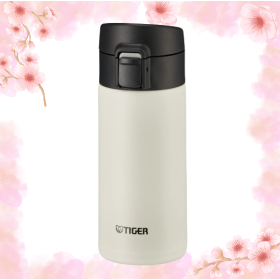 TIGER X Kameichido Stainless Steel Water Bottle - One-Touch Lid, 11.8 Oz, Lightweight & Keeps Drinks Hot/Cold (Whale Design) - View #10