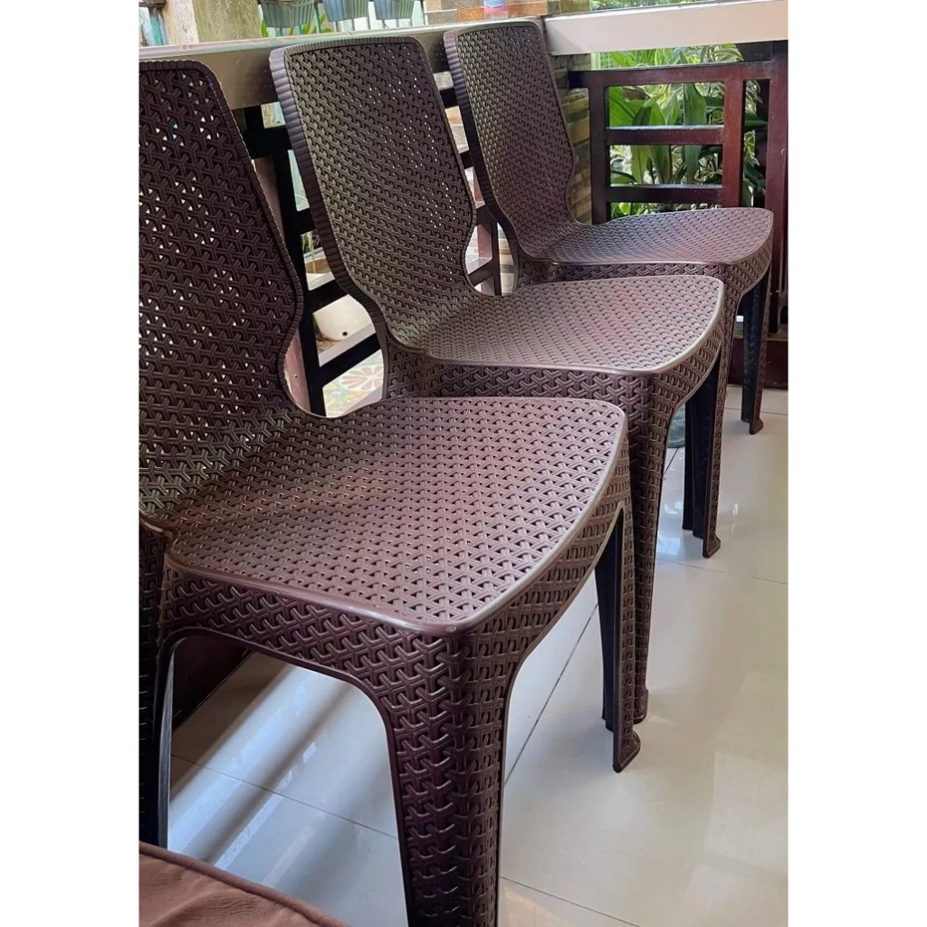 RATTAN CHAIR J&T MONOBLOC RATTAN CHAIR STOCK N0. 1118 | Shopee Philippines