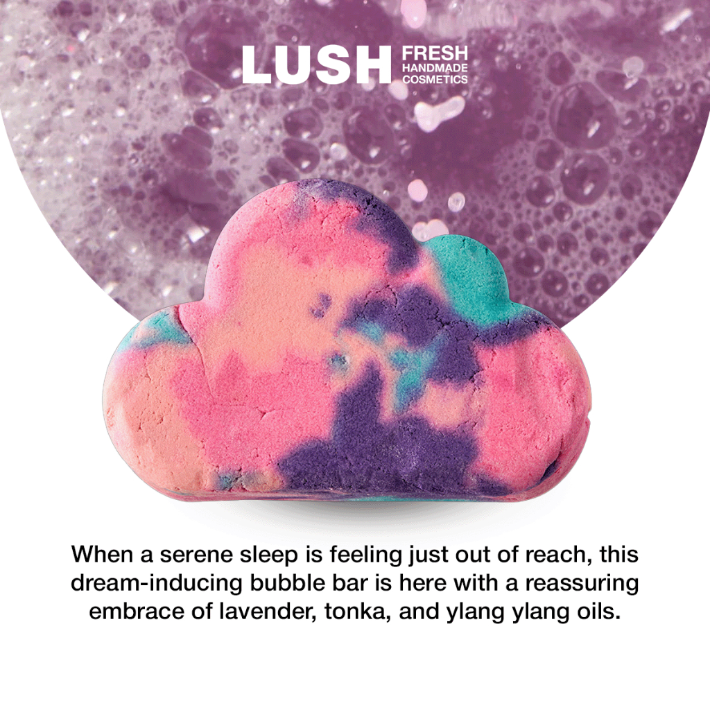 LUSH Sleepy Mini Bubble Bar 100g | Shopee Philippines