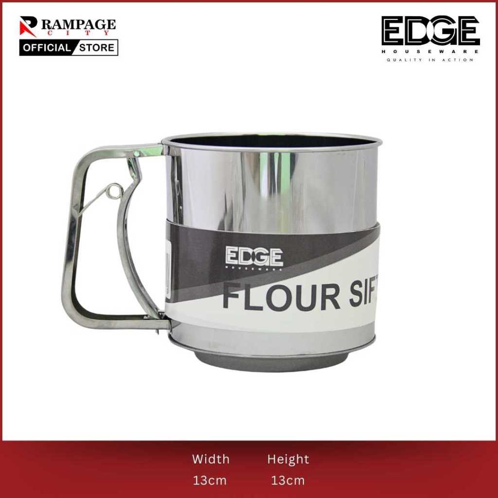Edge Premium Stainless Steel Flour Sifter – Effortless Sifting for ...