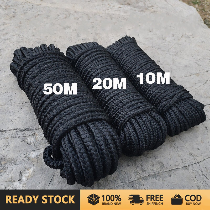 Rope Heavy Duty Nylon Rope 6/8/10mm Diameter Rope Strong Windproof ...