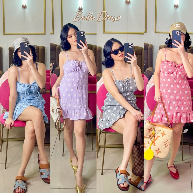 PBC BELLE DRESS (Cotton Linen) | Shopee Philippines
