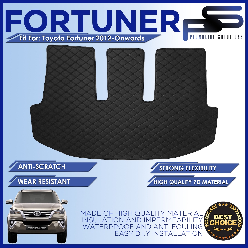 Toyota Fortuner ROHS 2012 - 2016 / 2016 - Onwards OEM Cargo Trunk Tray ...