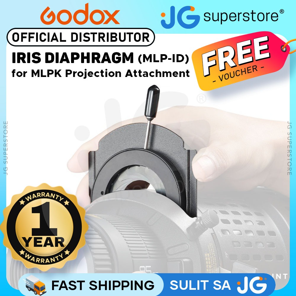 Godox MLP-ID 66mm Iris Diaphragm for MLPK Projection Attachment and ...