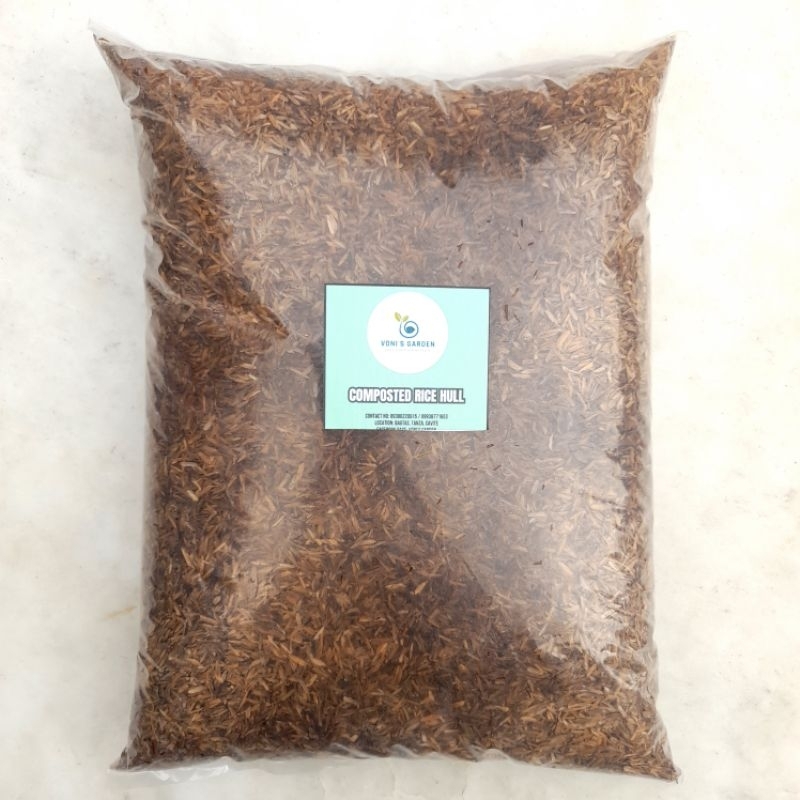 COMPOSTED RICE HULL (1 KILO) BULOK NA IPA | Shopee Philippines