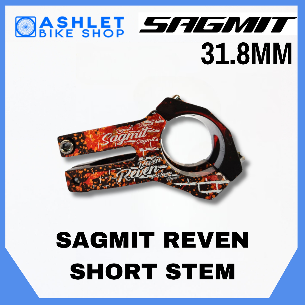 SAGMIT Reven Short Stem 31.8mm Clamping - ASHLET BIKE SHOP | Shopee ...