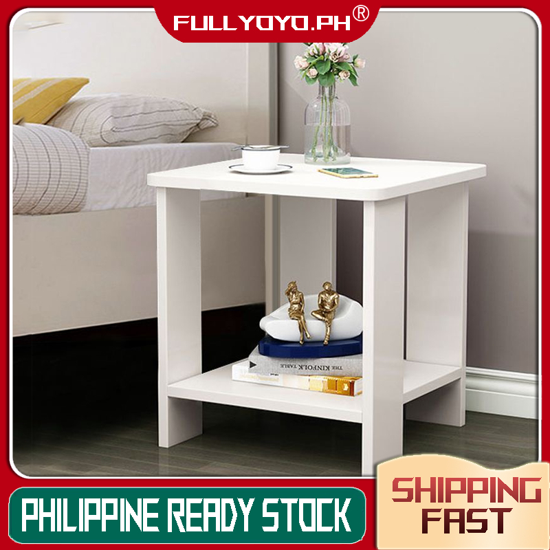 COD Small Square Desk Side Table Simple Bedside Table Nordic Bedroom ...