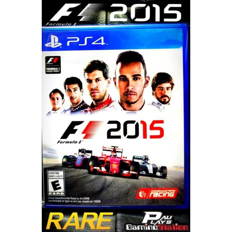 PS4 & PS5 | Formula 1 2015【Very Rare】Code Master Racing【R1/ALL】US ...