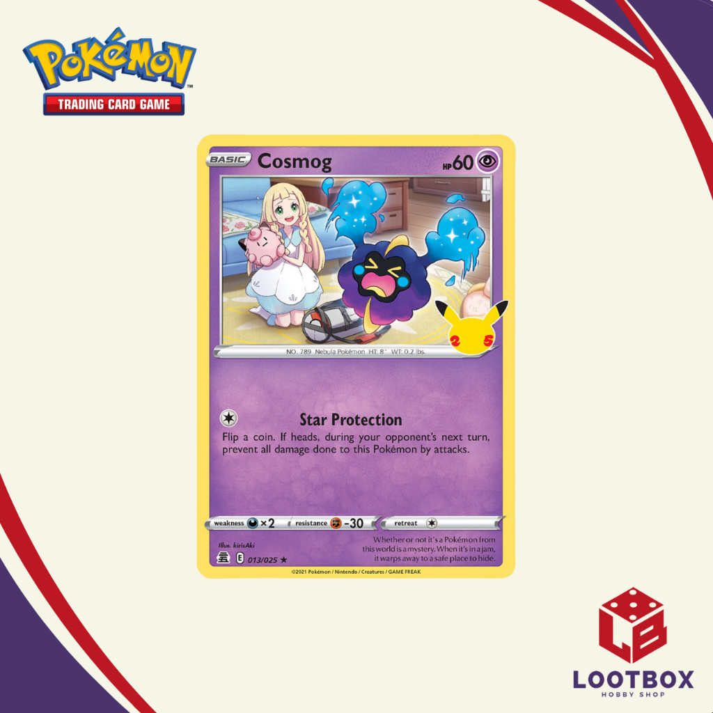 Pokemon Card Game: Cosmog (Rare) - Celebrations | Shopee Philippines