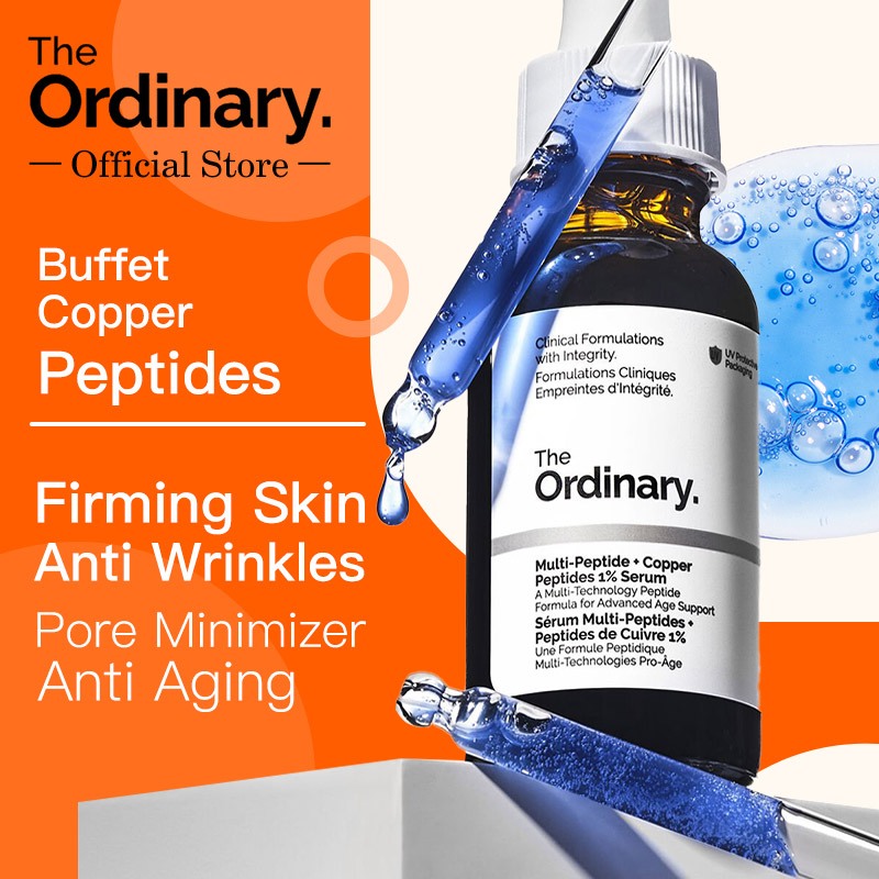 The Ordinary Buffet + Copper Peptides 1% Anti Wrinkles Serum Anti Aging ...