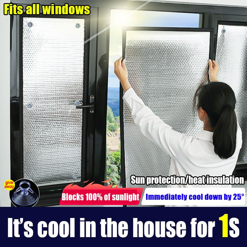 【100% uv protection】blackout curtain insulation foam for window sound ...