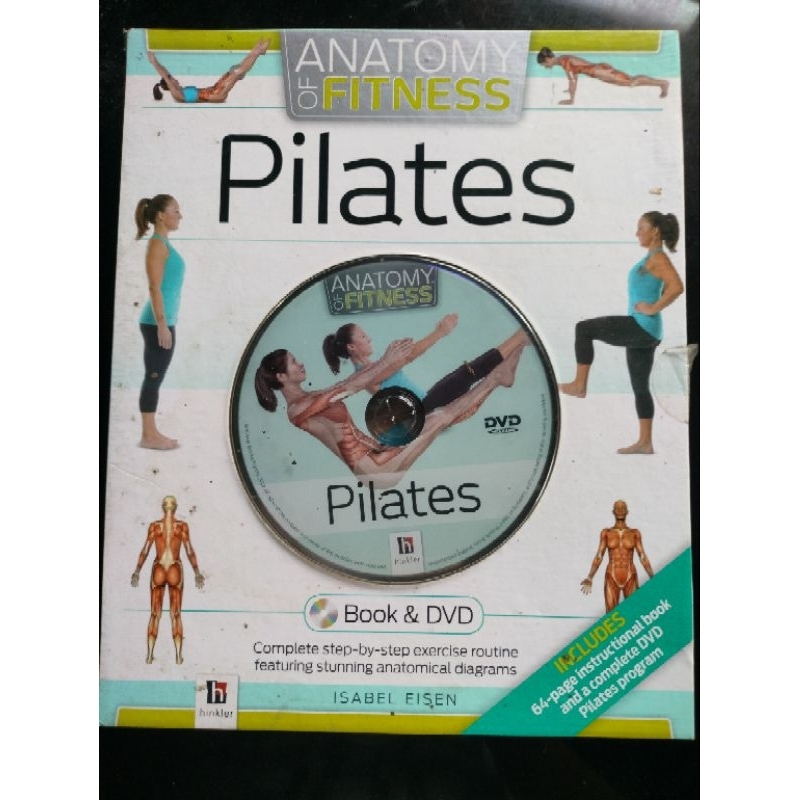 Anatomy of Fitness Pilates Book by Gail Eisen and Isabel