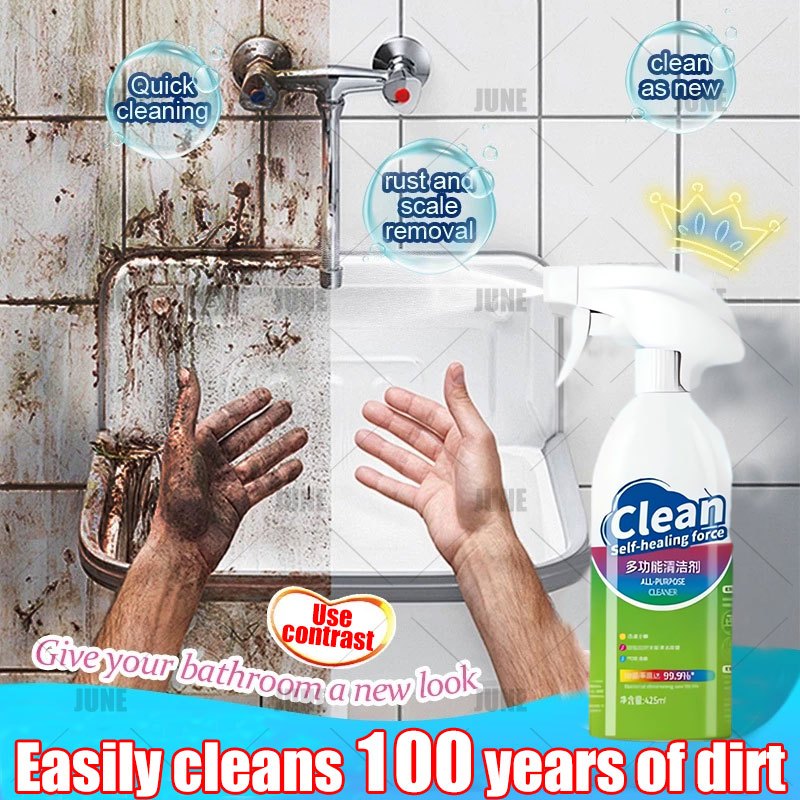 JA Clean 100 years of dirt Bathroom cleaner Tiles cleaner stain remover ...