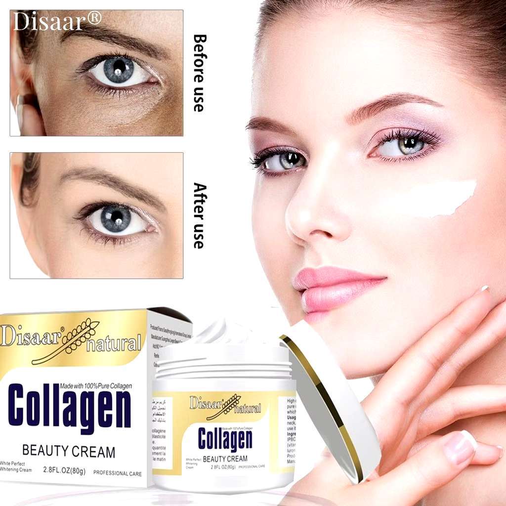 Collagen Face Cream Aging Anti Dark Spot Remover Face Whitening Cream ...