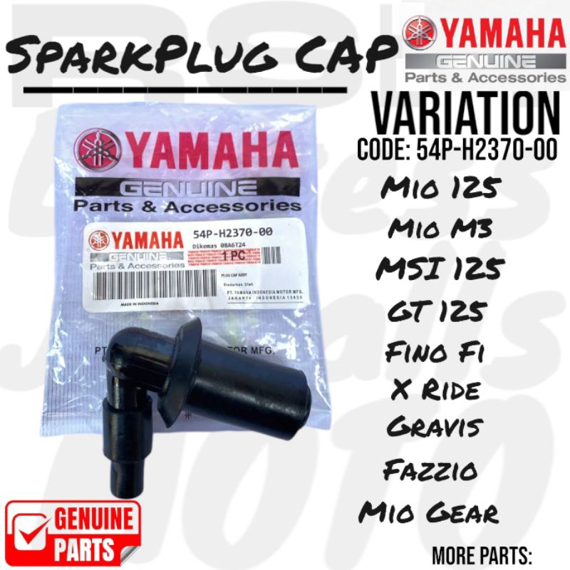 SparkPlug Cap Yamaha Genuine Mio 125 / Mio M3 / Mio Gear - Motorcycle ...
