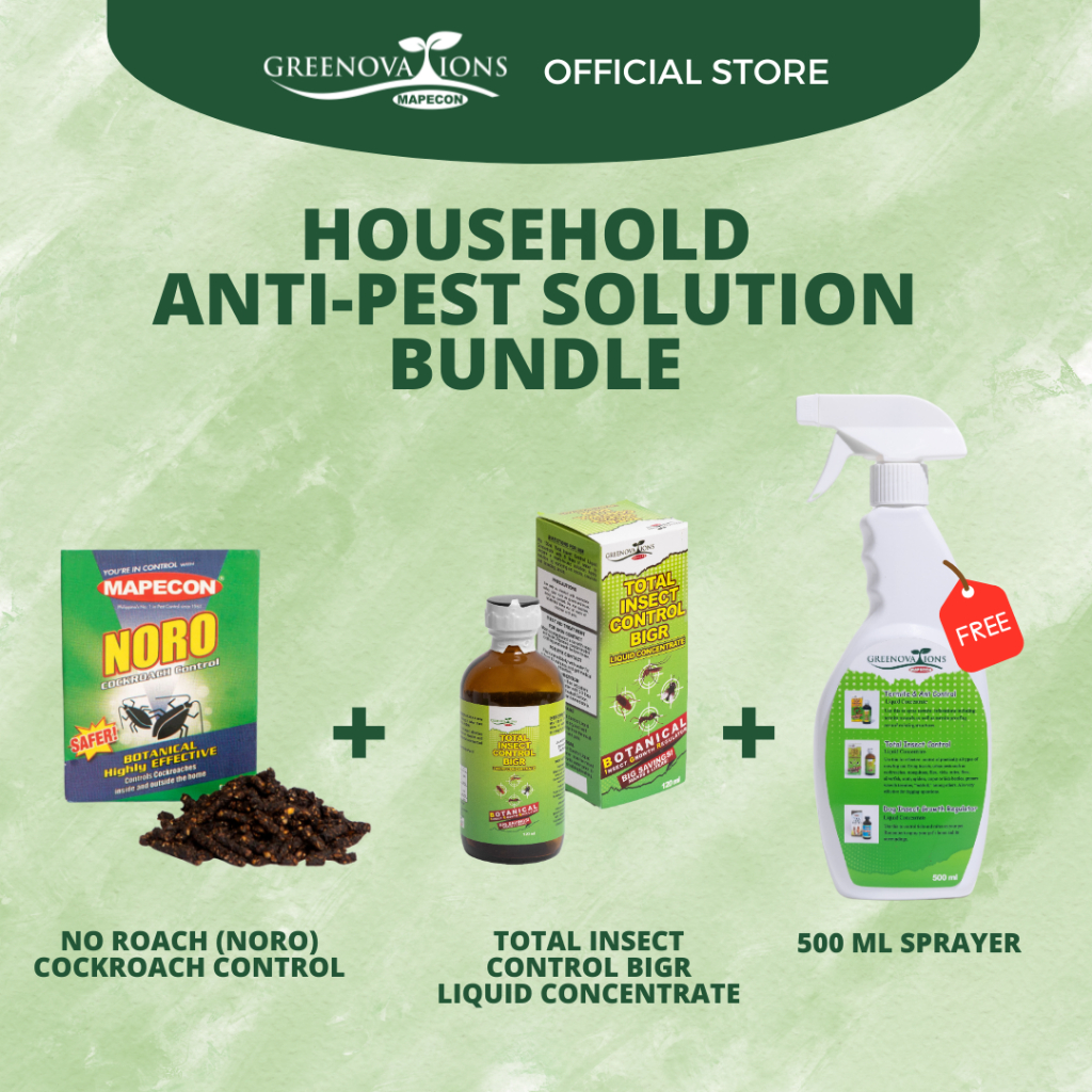 MAPECON GREENOVATIONS Household Pest Control Bundle | Shopee Philippines