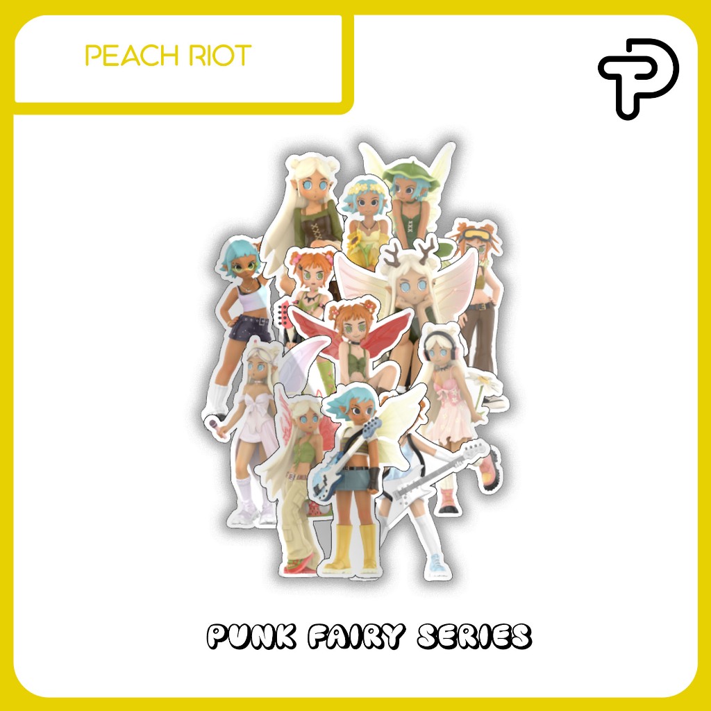 Peach Riot Sticker Pack | Vinyl Sticker | WaterProof | Printara ...