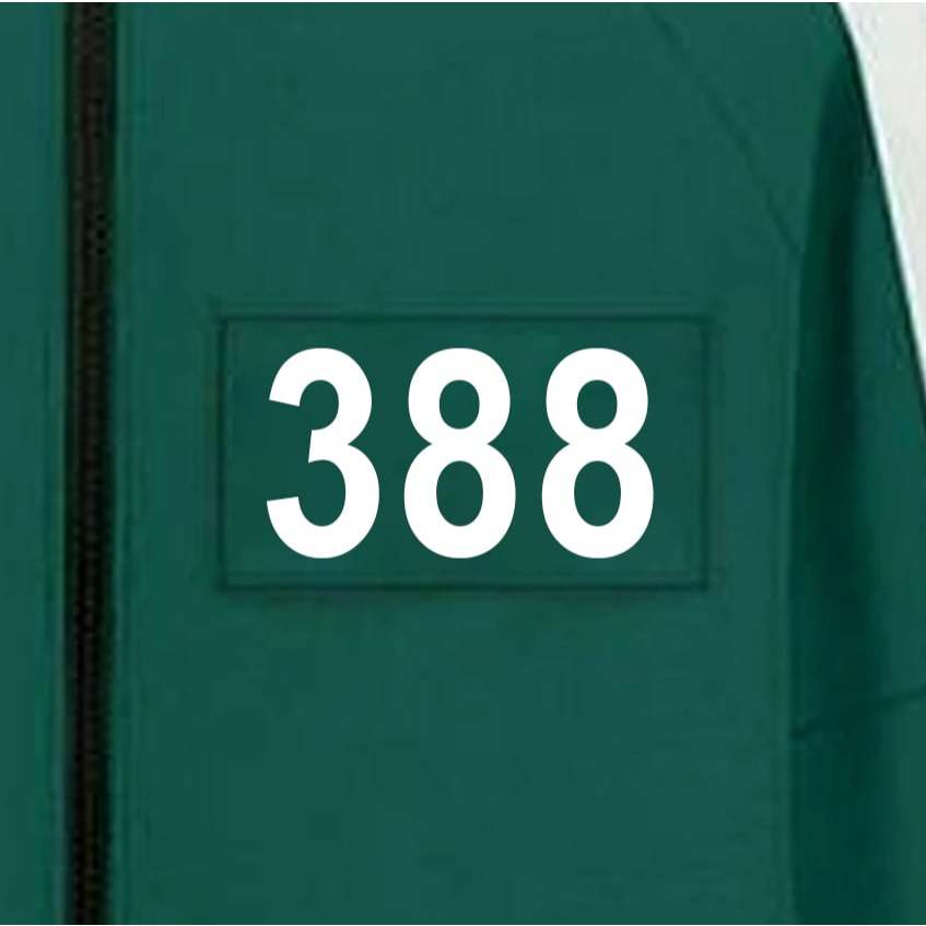 Nanzan Squid Game Outfit Uniform T-Shirt Jacket and Pants Set Green Track  Suit Sold Per Set