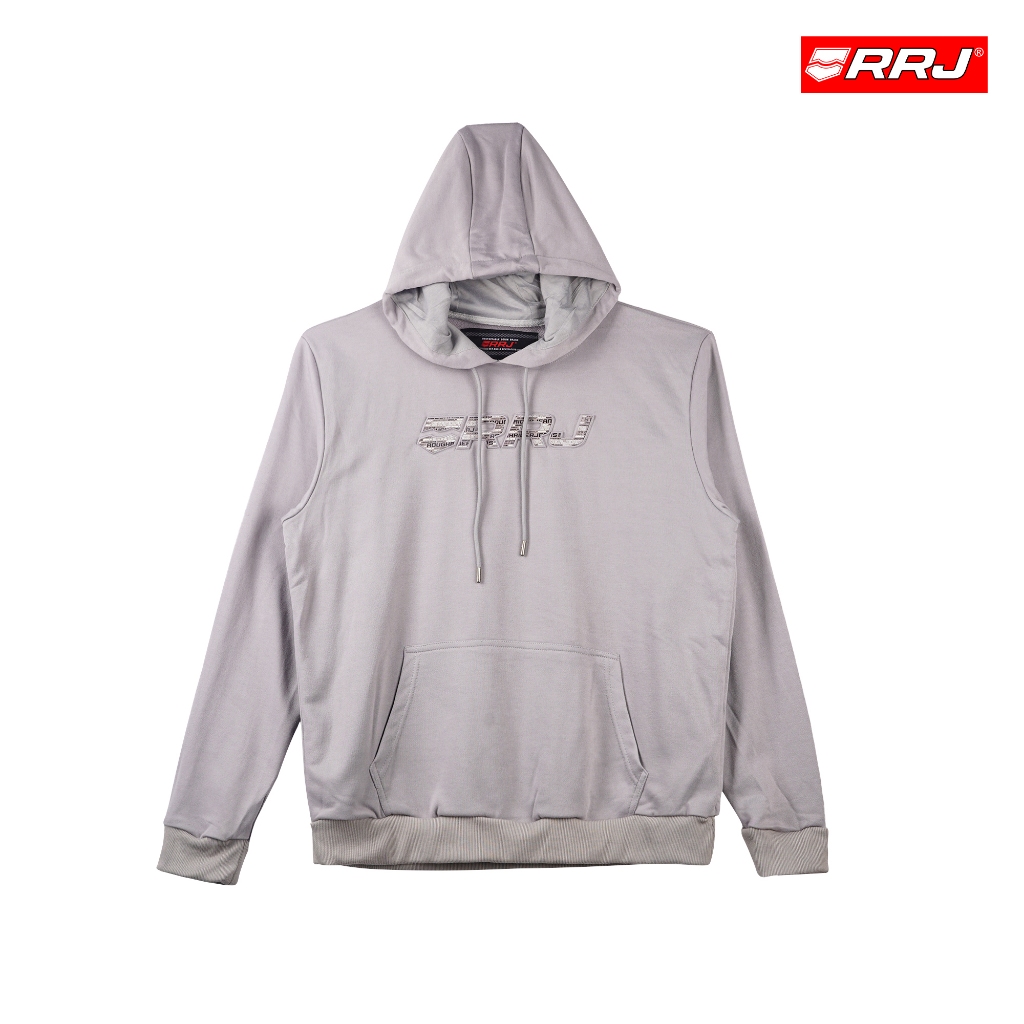 RRJ Men's Basic Jacket Regular Fitting Terry Fabric 117243 (Light Gray ...