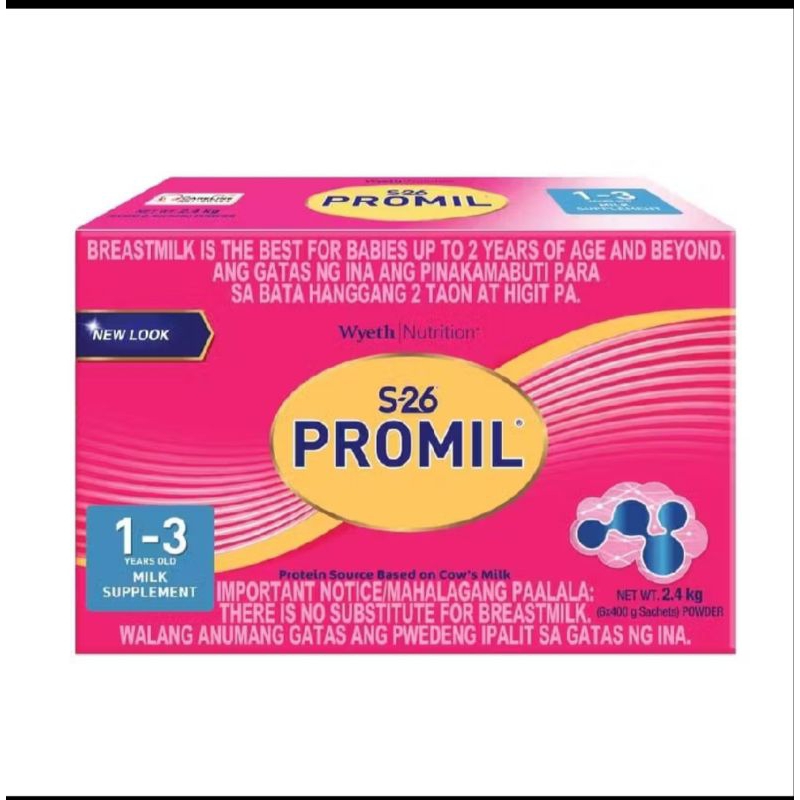 S26 Promil Three 1-3yrs old 2.4kg | Shopee Philippines