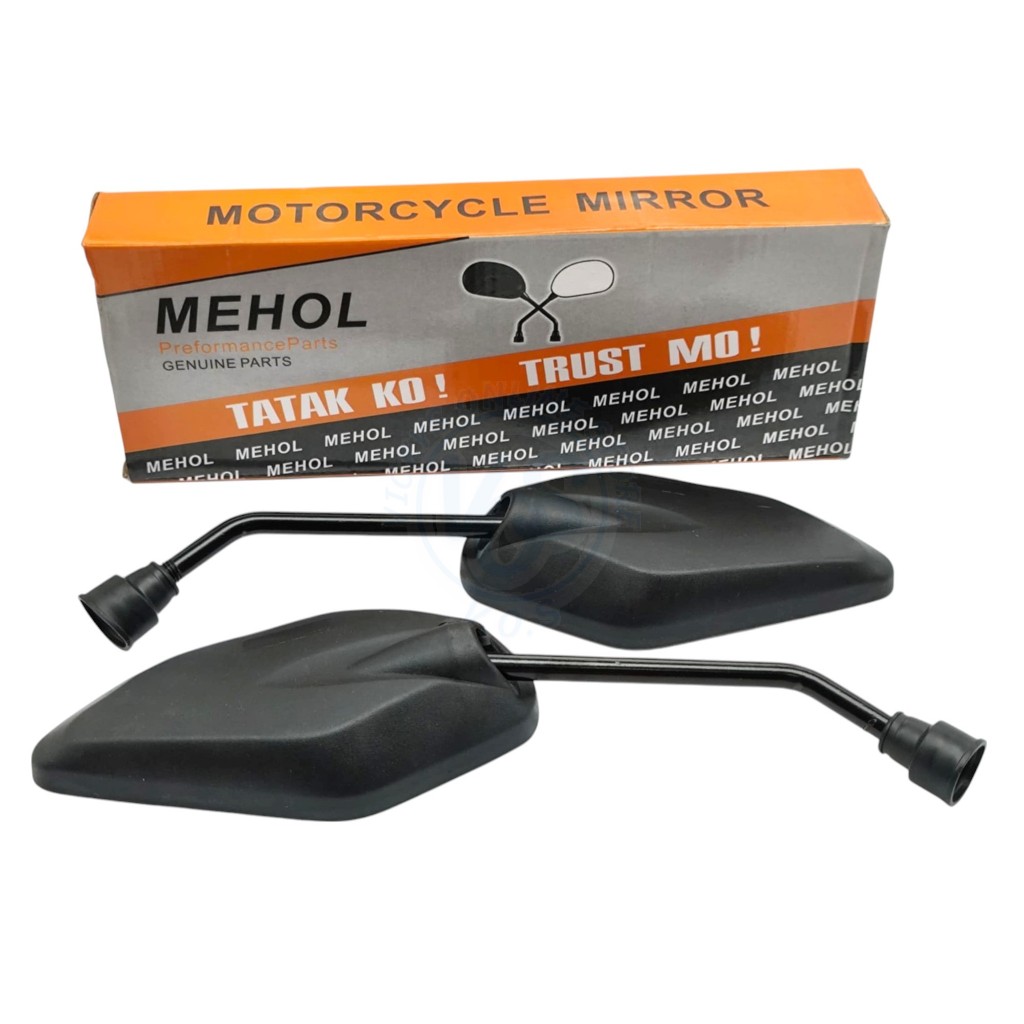 1PAIR UNIVERSAL MEHOL SIDE MIRROR DAHON TYPE BIG | Shopee Philippines