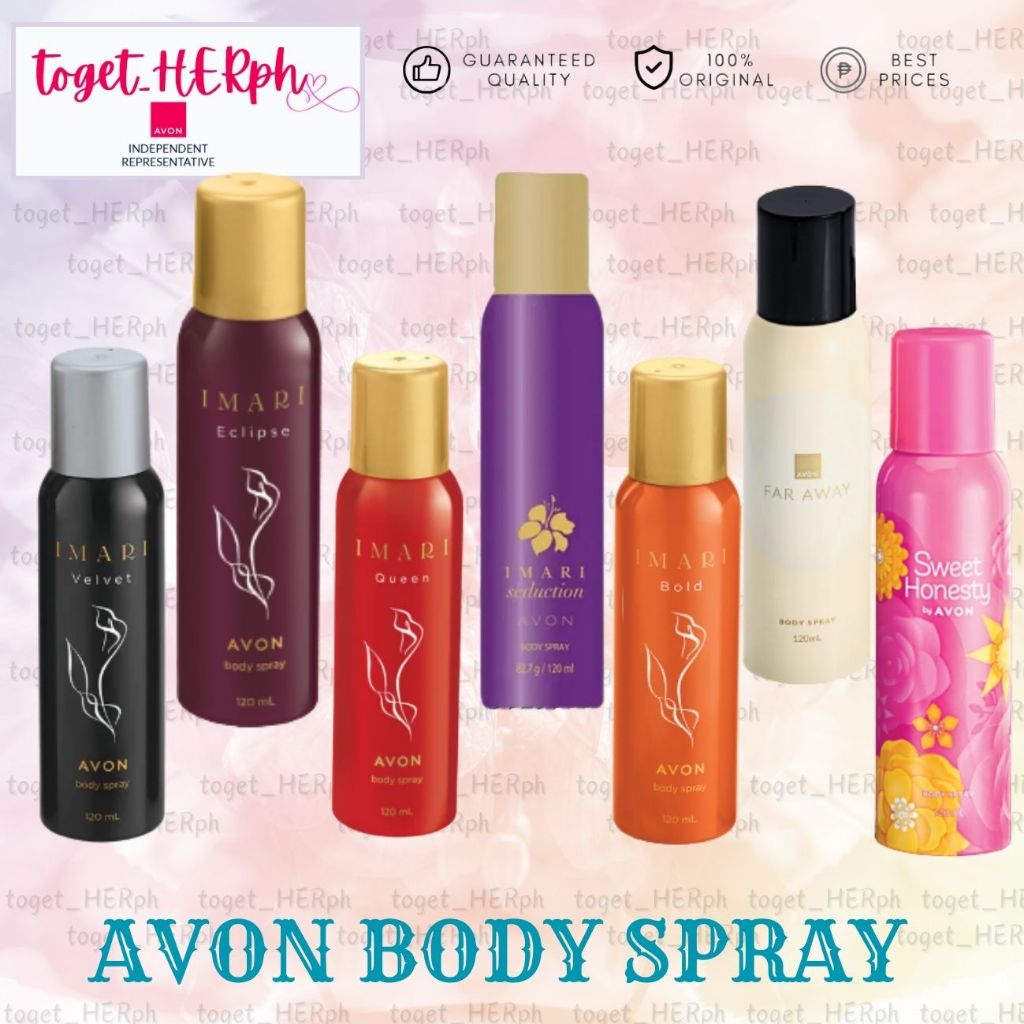 Avon perfume Body Spray for Women / cologne spray | Shopee Philippines