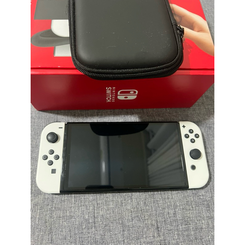 USED BARELY USED Nintendo Switch OLED white version | Shopee Philippines