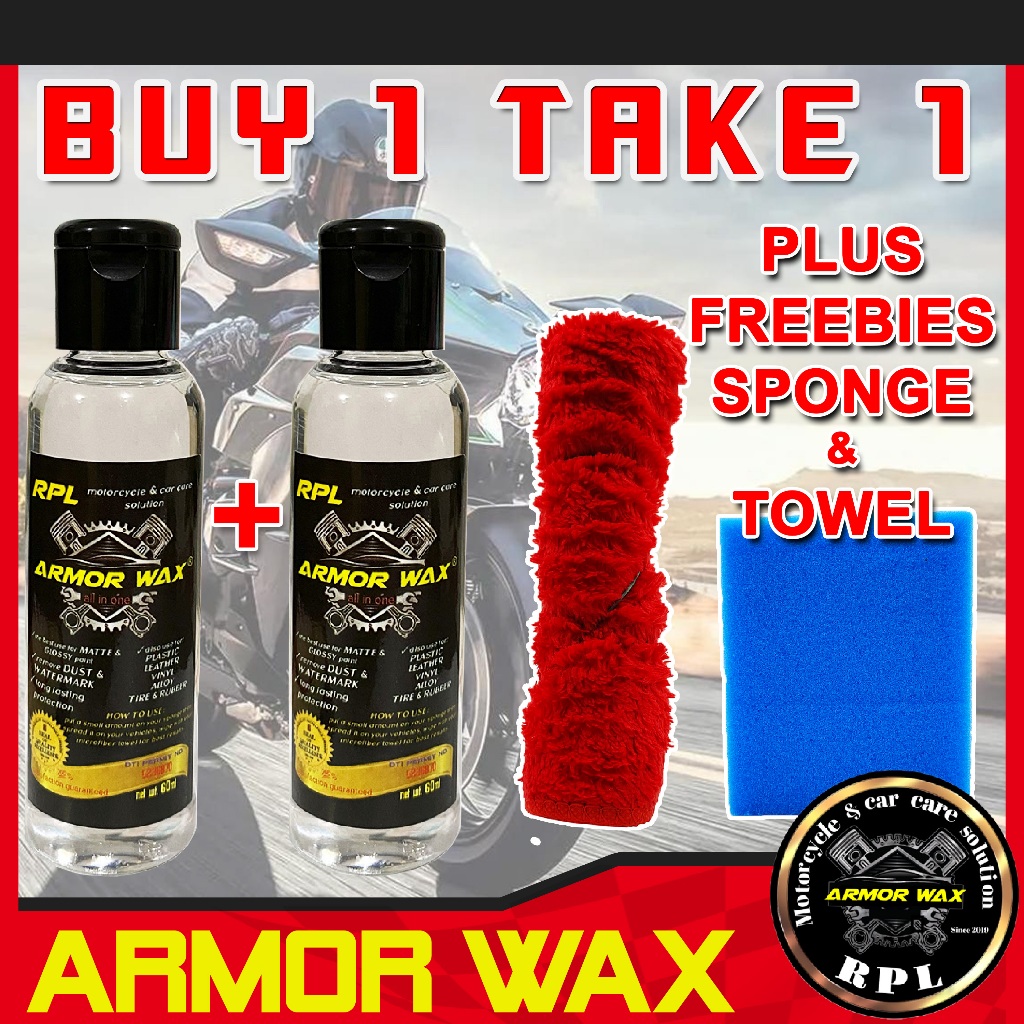 RPL ARMOR WAX 100ML & 60ML BUY 1 TAKE 1, for MATTE & GLOSSY paint free ...