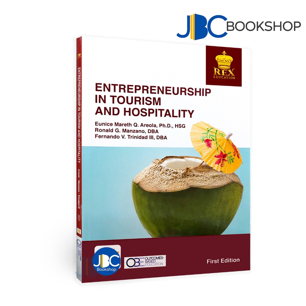Entrepreneurship in Tourism and Hospitality First Edition by Areola ...
