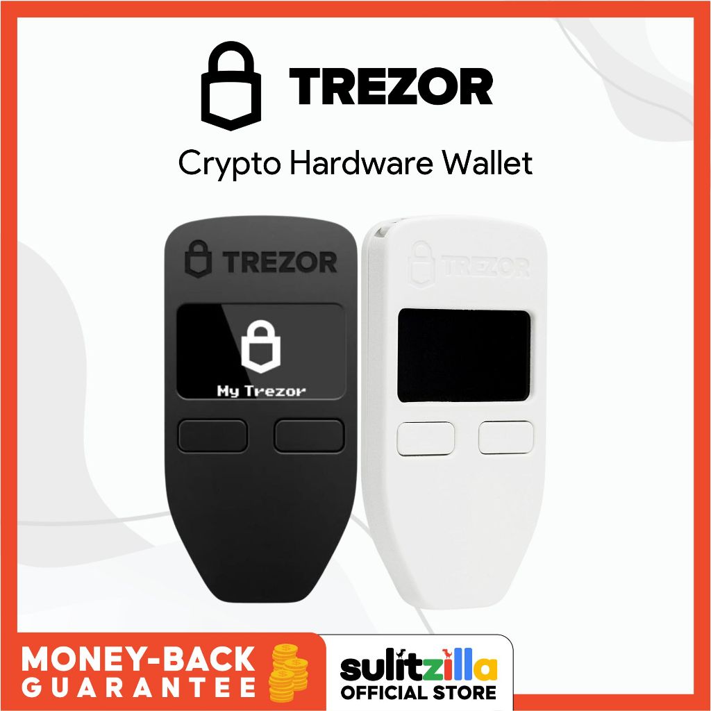 Authentic Trezor Crypto Hardware Wallet Secure Cold Storage of ...
