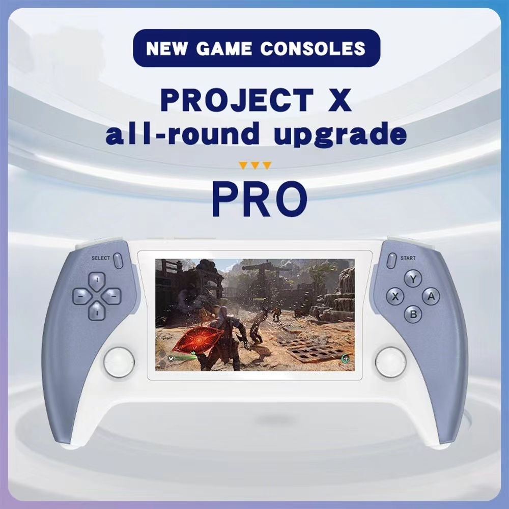 PROJECT X PRO Handheld Game Console 4.3-inch HD Screen 3D Joystick PSP ...