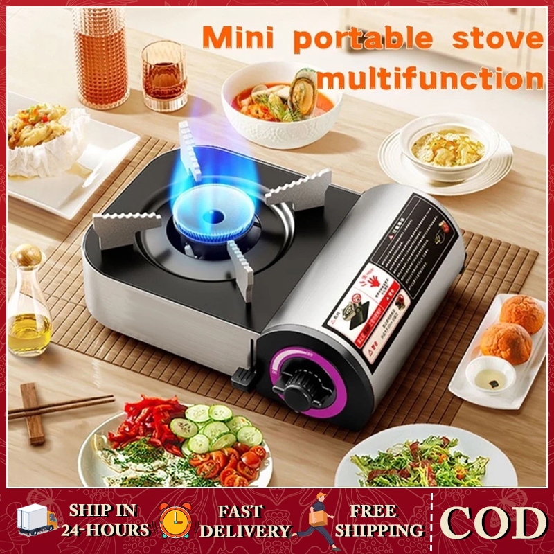 Portable Butane Gas Stove Set Japan Outdoor Camping Mini barbecue ...