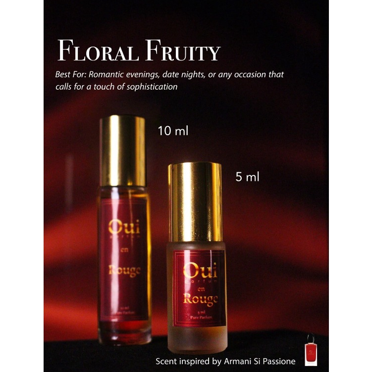 Oui en Rouge - Oui in Rouge Premium Oil Perfume (5ml) | Shopee Philippines