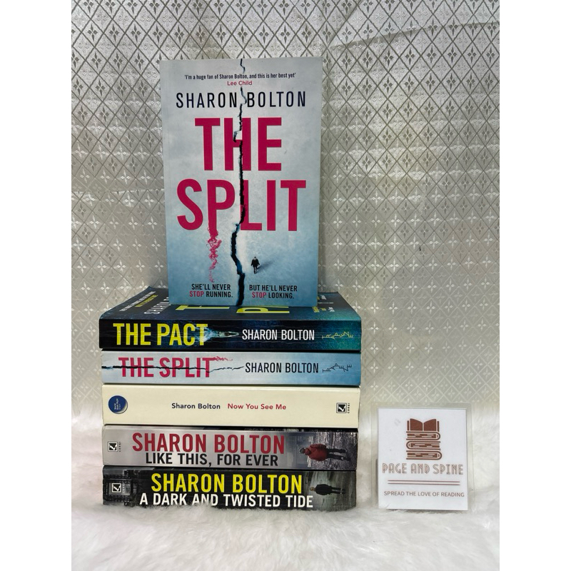 Preloved SHARON BOLTON | The Split | The Pact | Like This, For ever ...