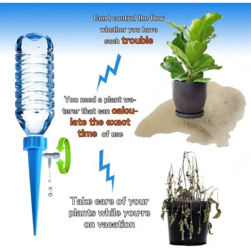 SELF WATERING TOOL,AUTO DRIP IRRIGATION SYSTEM | Shopee Philippines