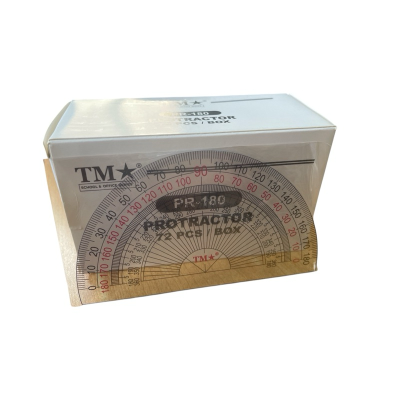 TM RULER PROTRACTOR 25PIECES PER PACK | Shopee Philippines